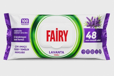 Fairy drėgnos universalios vienkartinės valymo šluostės