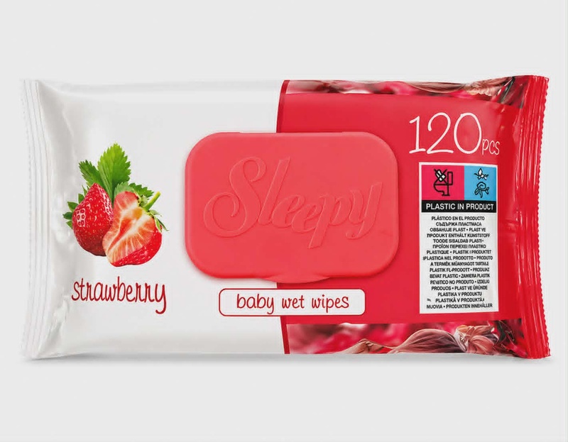 Drėgnos servetėlės Sleepy